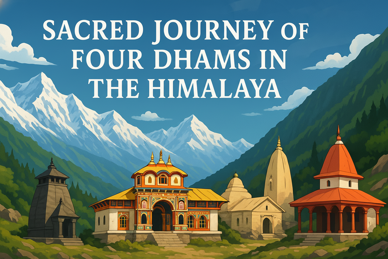 Sacred Journey Of The Four Dhams In The Himalayas