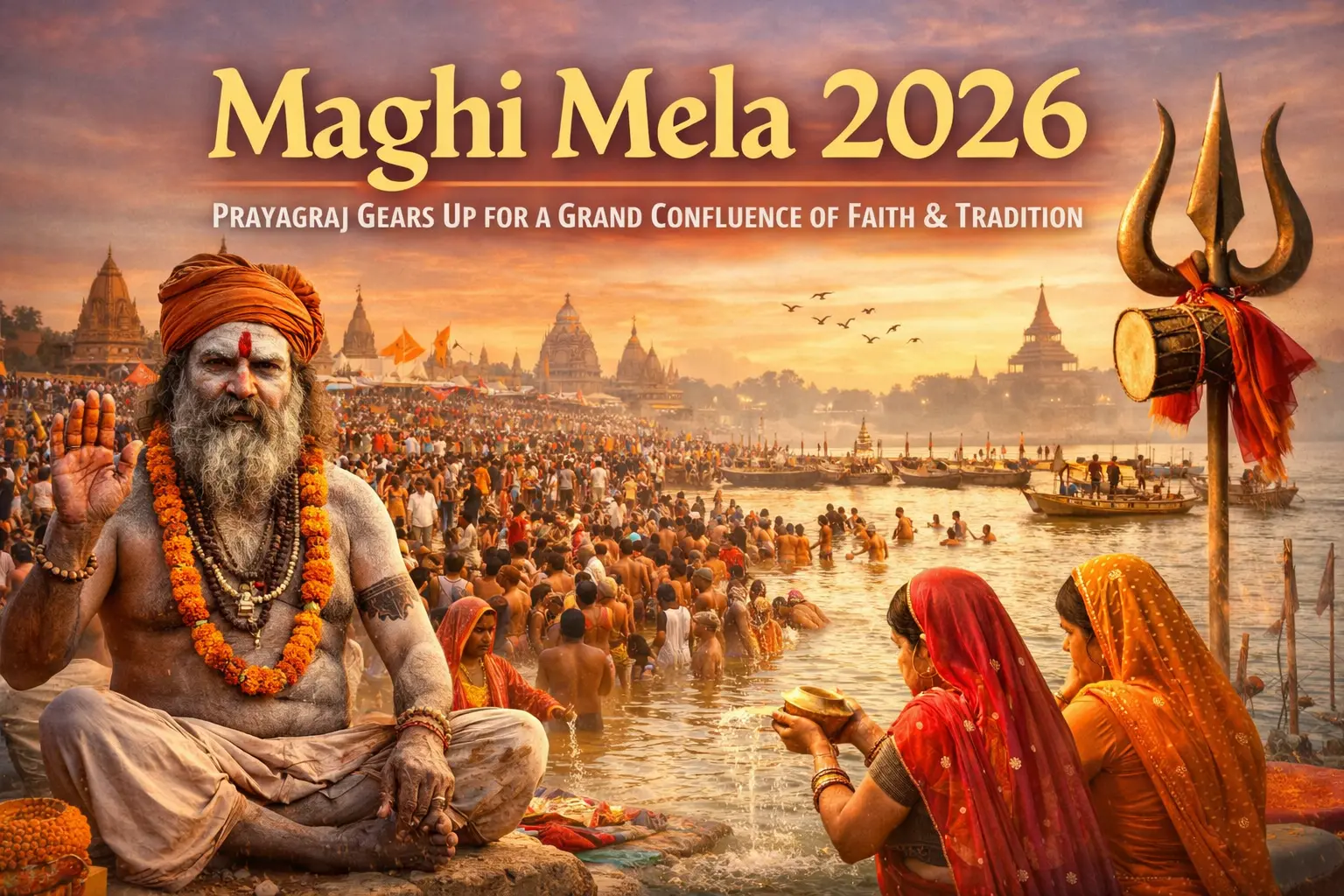 Maghi Mela 2026 Prayagraj Gears Up for a Grand Confluence of Faith and Tradition