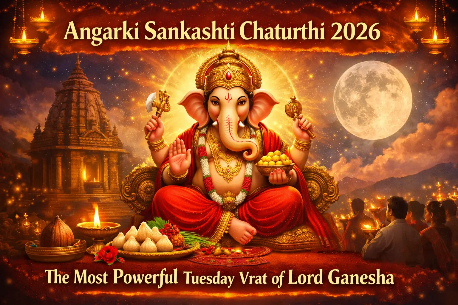 Angarki Sankashti Chaturthi 2026: A Rare Tuesday Vrat That Removes Obstacles and Grants Success