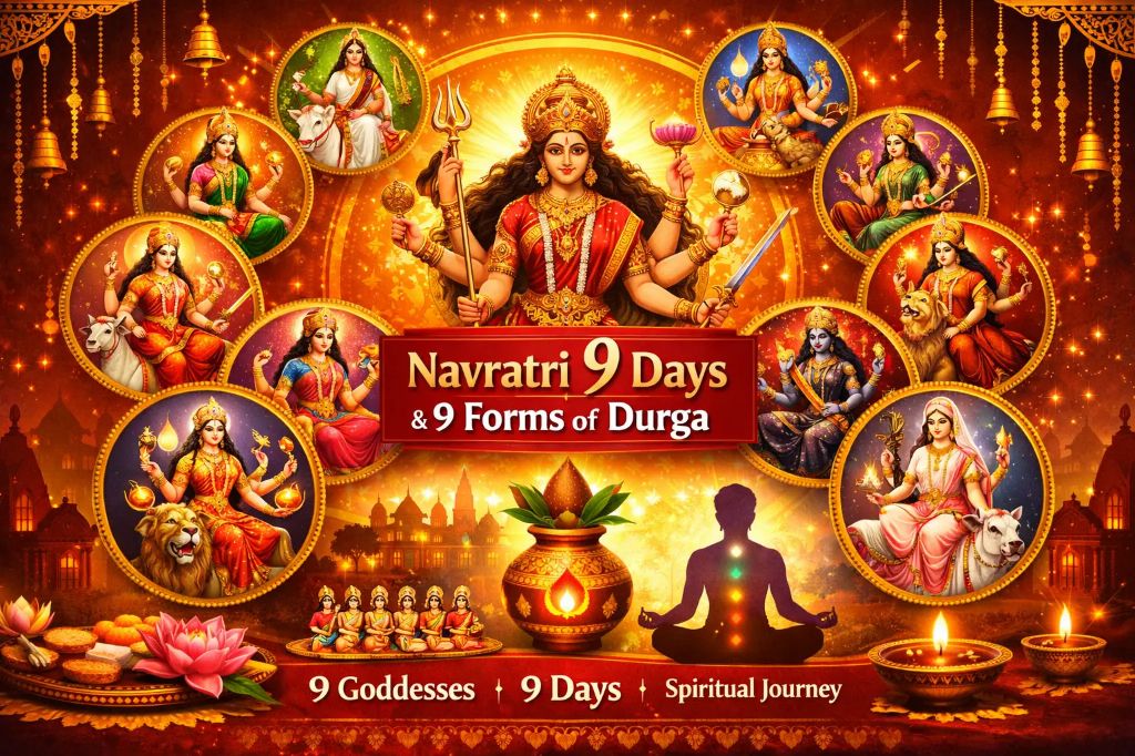 Navratri 9 Days & 9 Forms of Durga
