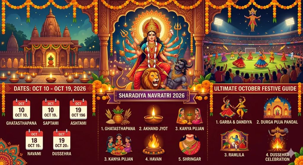 Sharadiya Navratri 2026 | Dates, Rituals, and Why This Festival Matters
